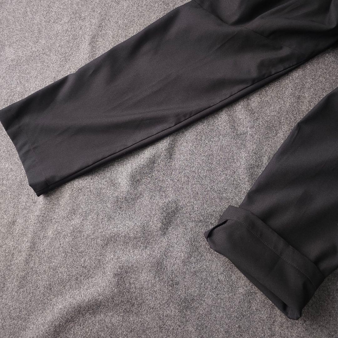 近年モデル デサントゴルフ ストレッチ素材ゴルフパンツ 黒 O LL大きいサイズ