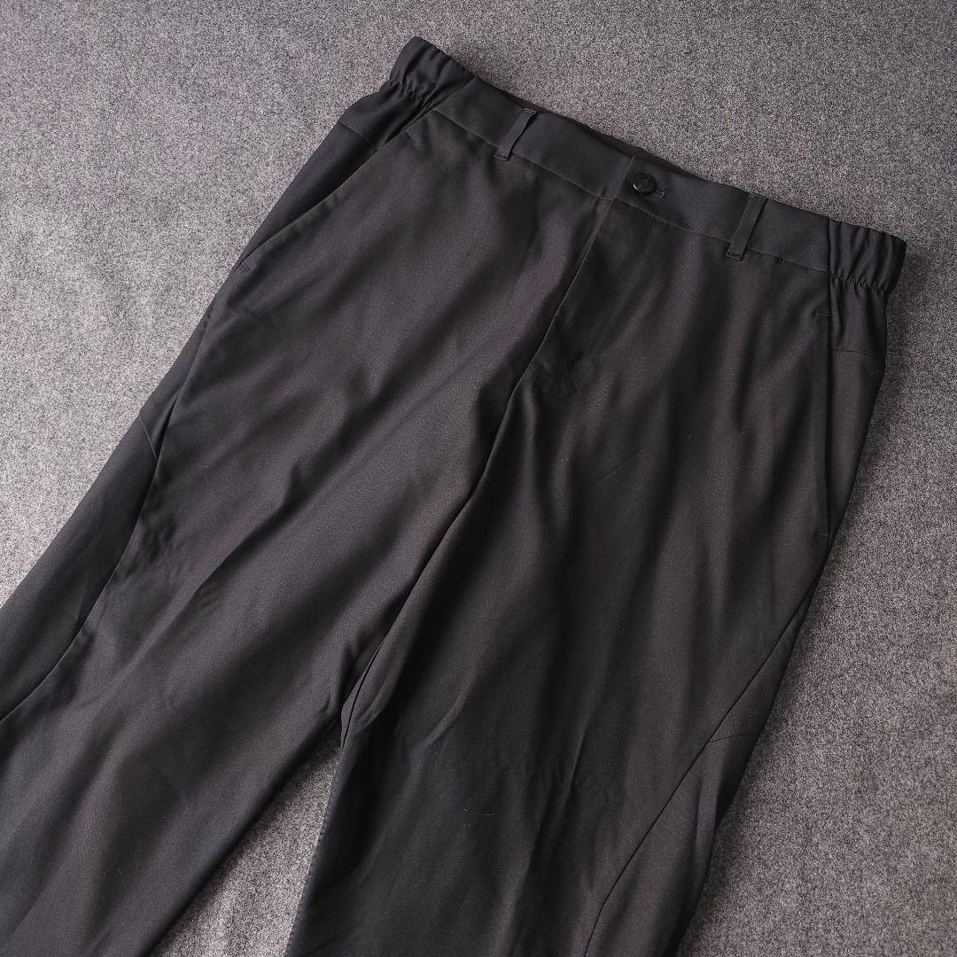 近年モデル デサントゴルフ ストレッチ素材ゴルフパンツ 黒 O LL大きいサイズ