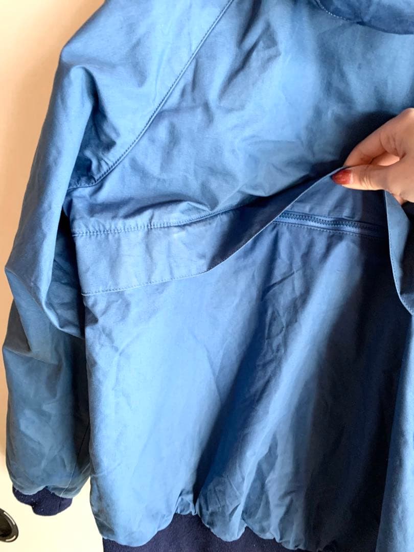 昭和レトロ DESCENTEデサント スキーウェア スノボ ジャケットデニム①