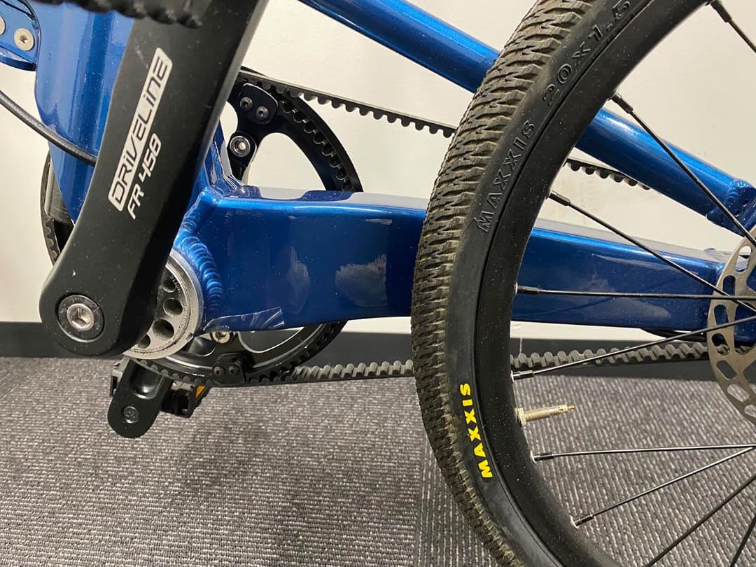 デザイナー折りたたみ自転車 ロンドンブルー1