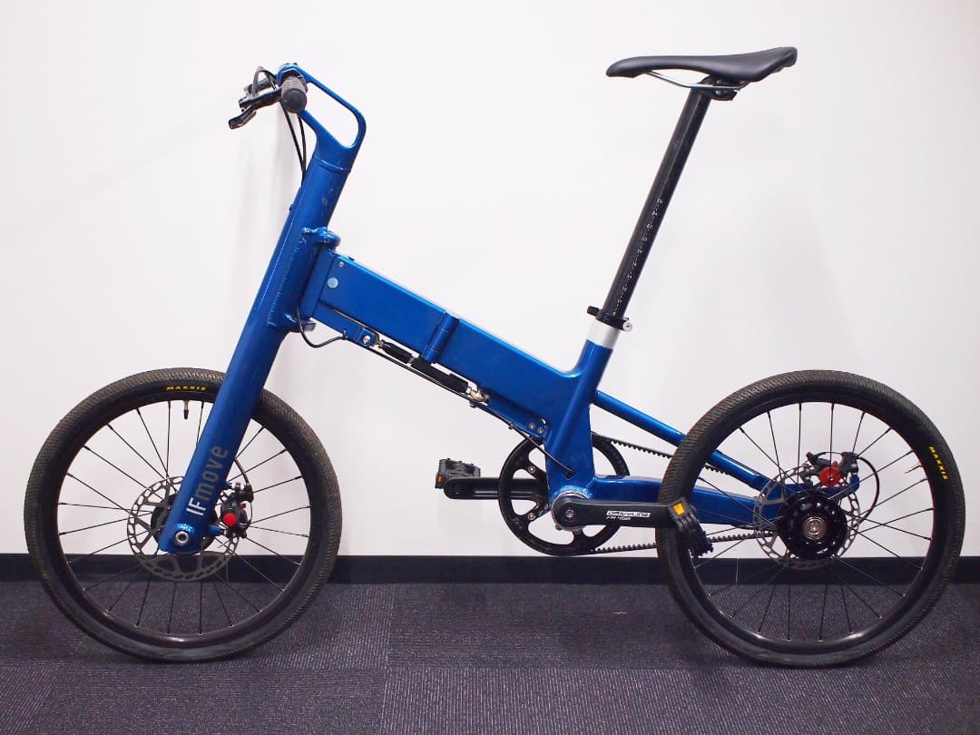 デザイナー折りたたみ自転車 ロンドンブルー1