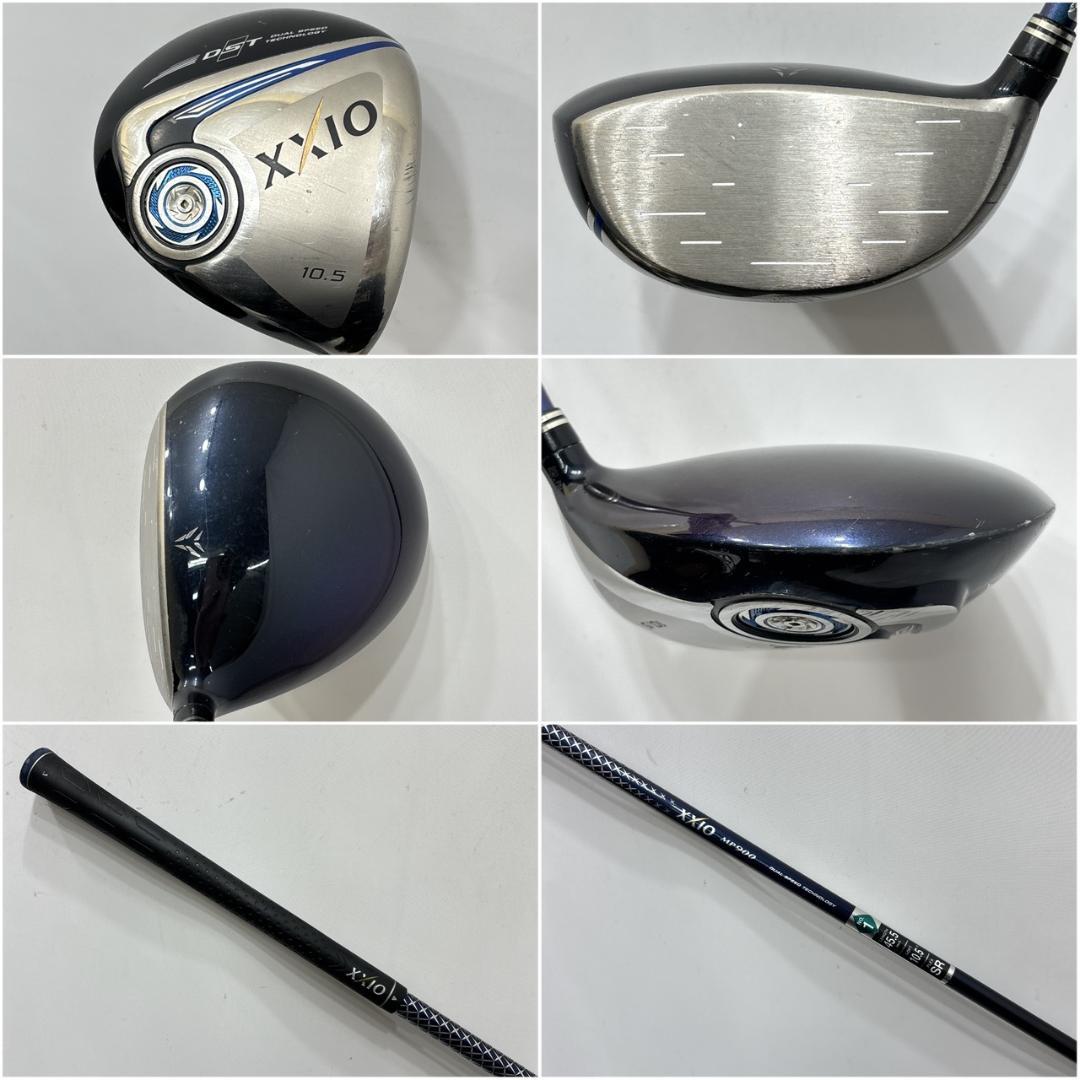 メンズ右利き初心者用　ゼクシオ　4＆8＆9代目　ゴルフクラブセット　W₋2730