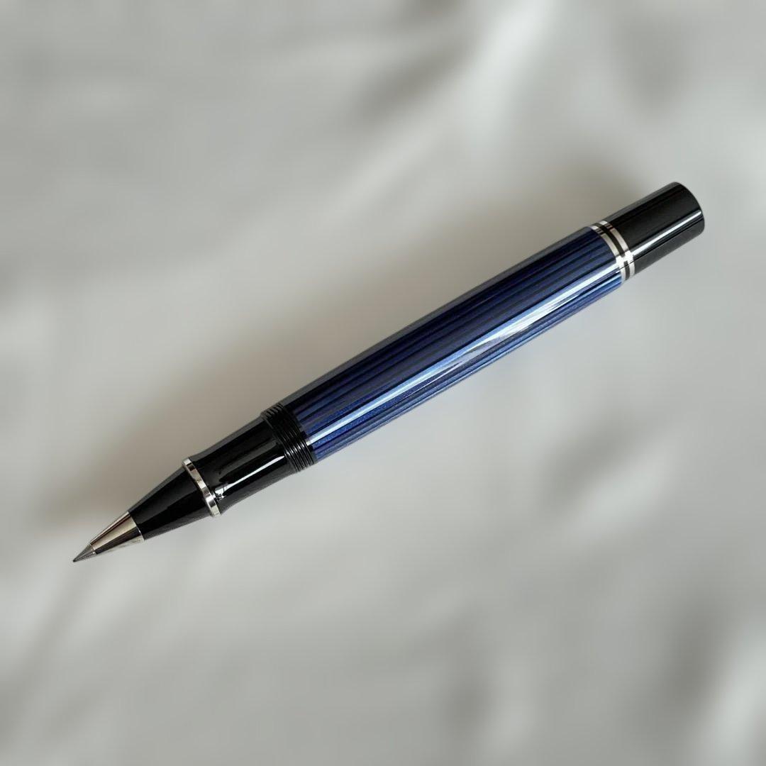 Pelikan/ペリカン ローラーボール スーベレーン R805 青縞