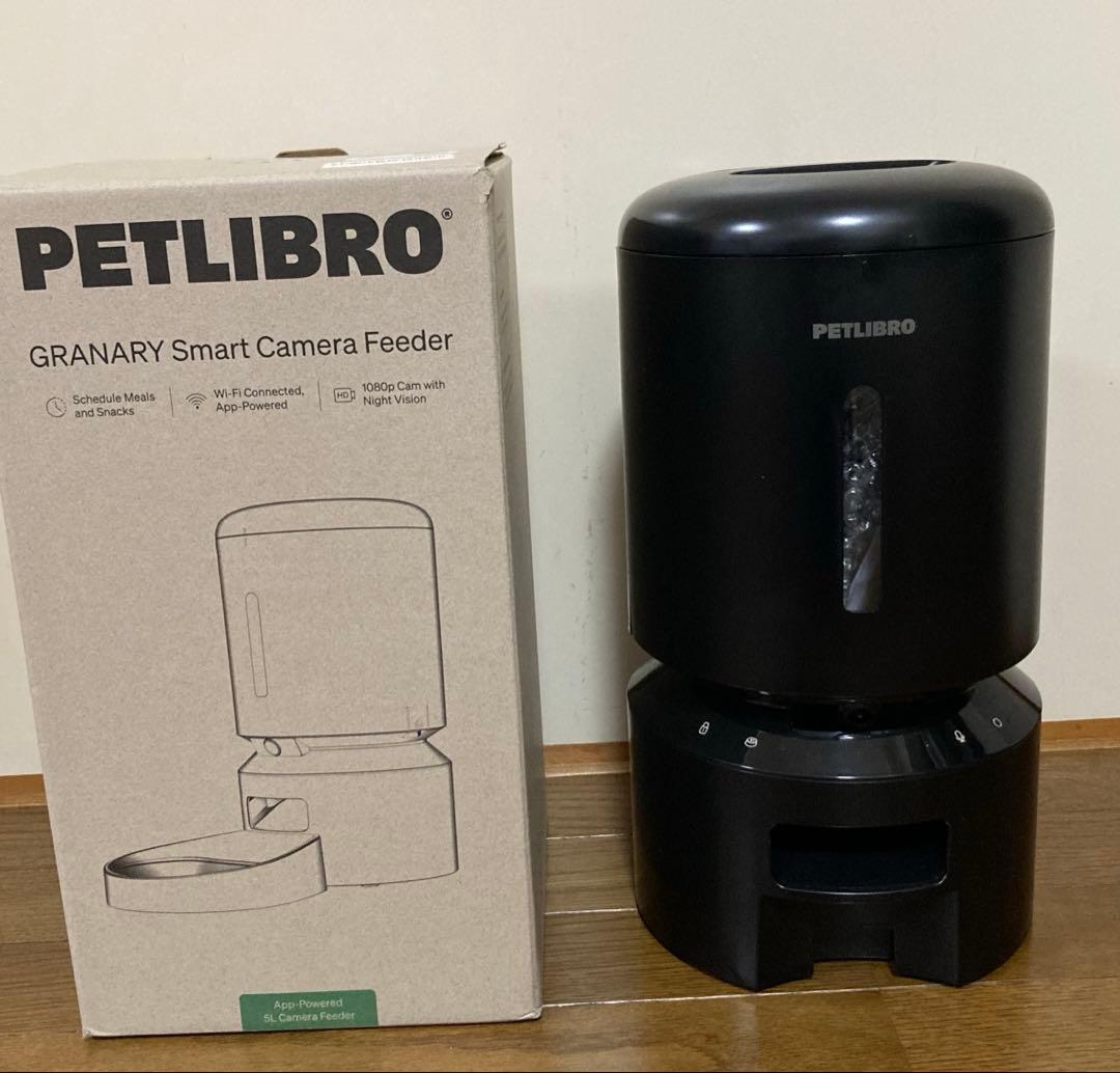 PETLIBRO 自動給餌器 猫 カメラ付き PLAF203 ブラック