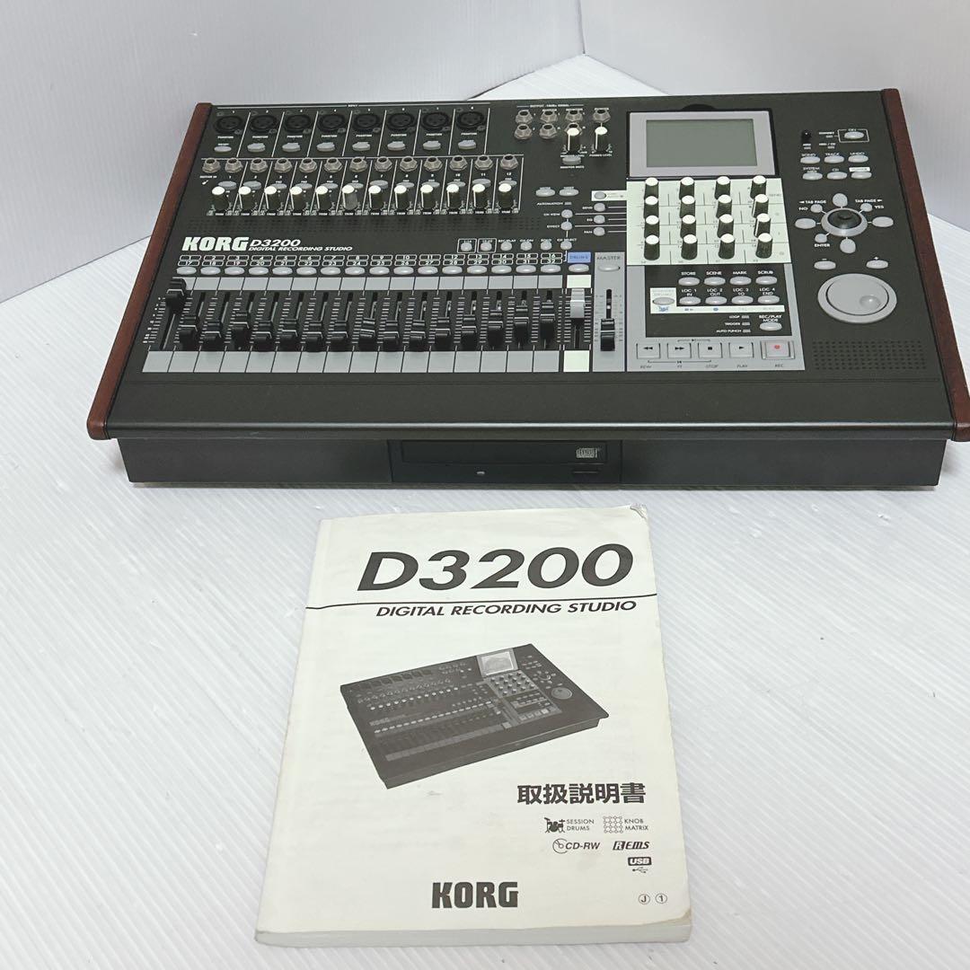 【ジャンク】　通電OK KORG D3200 MTR パーツ取り