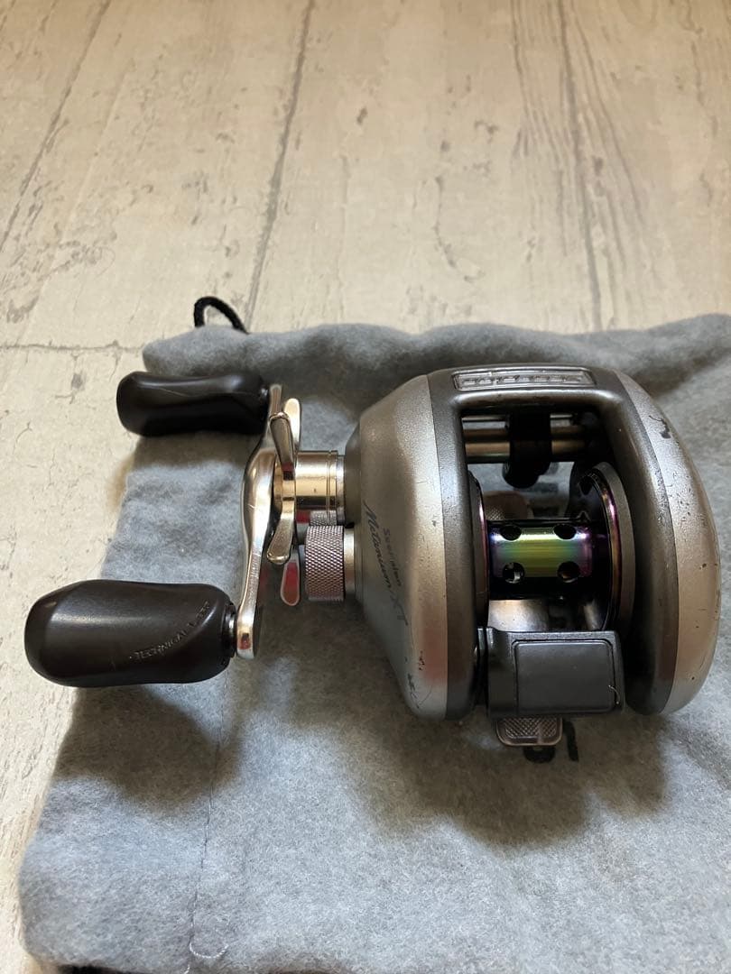 最終価格　シマノ　97メタニウムXT 左ハンドル　アンタレスARハンドルカスタム