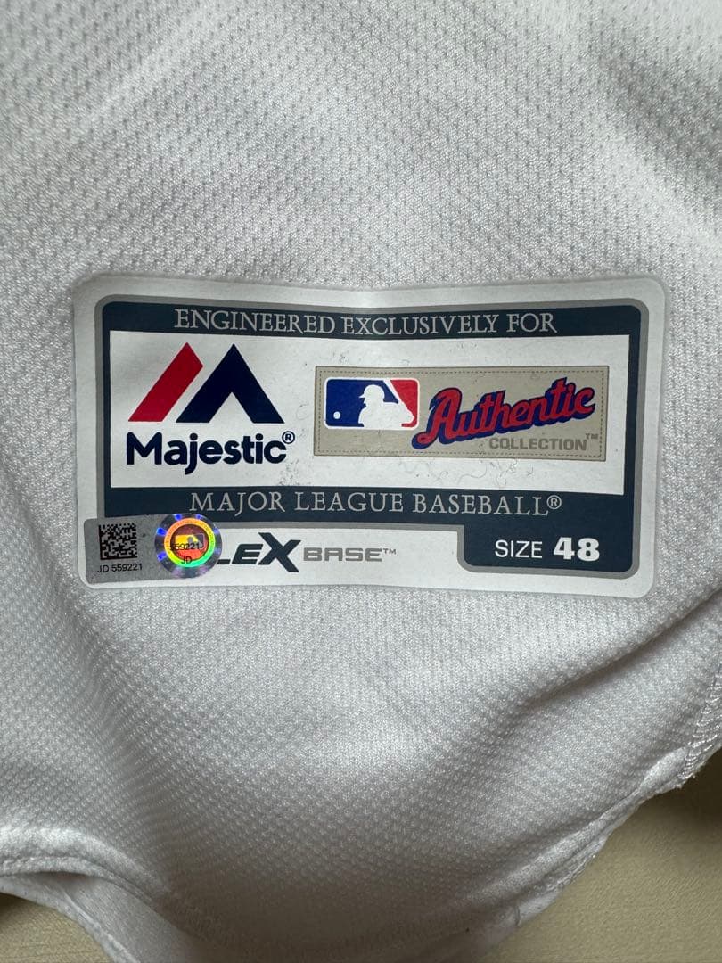 ヤクルト サンタナ2019年 実使用ユニフォーム ※ hranm2003