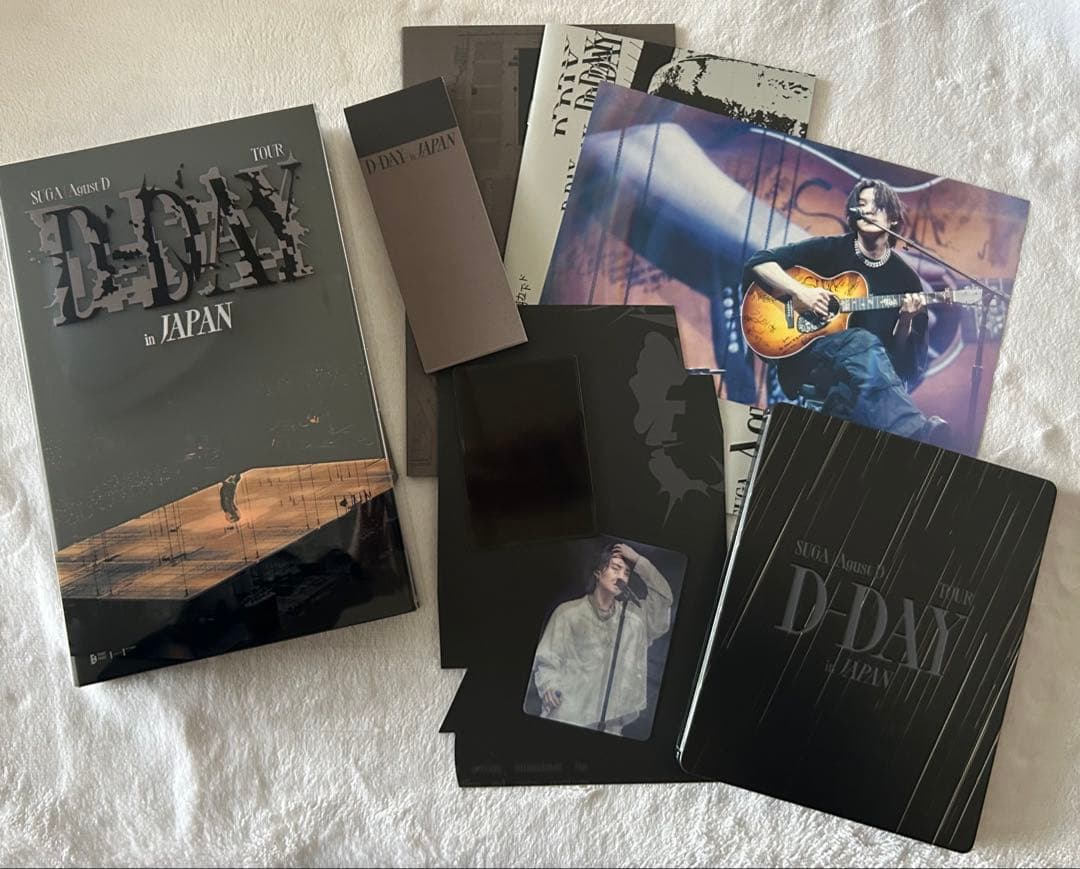 【A】BTS SUGA D-DAY in Japan BluRay＆DVD