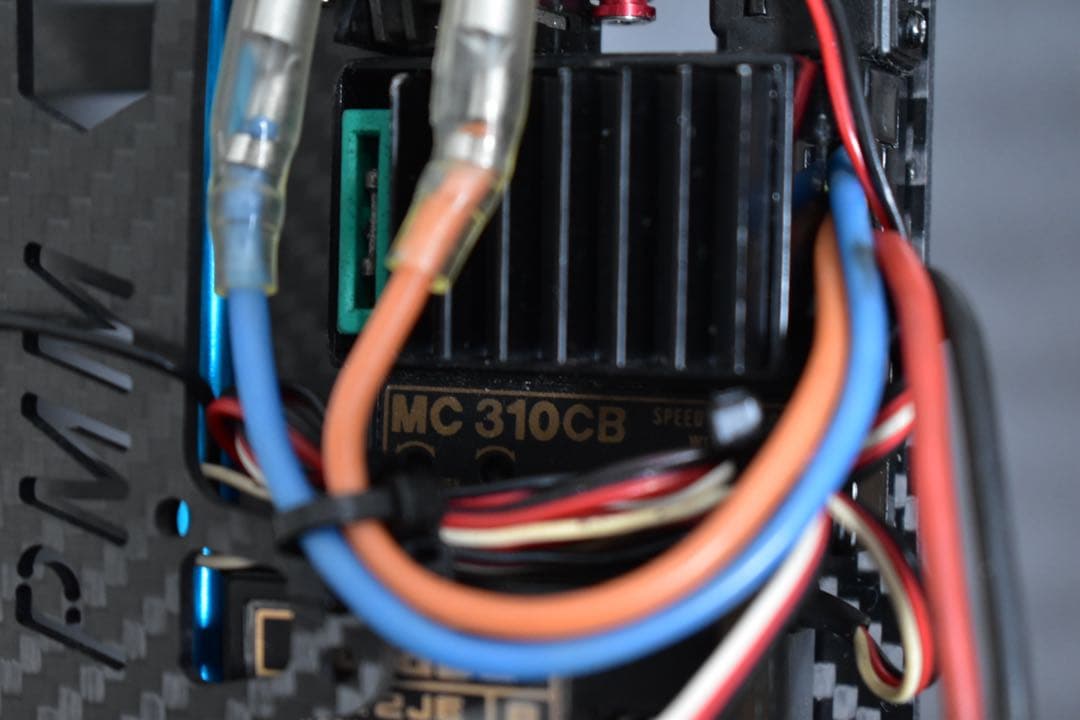 PMM TT-02用 フルカーボン＆アルミシャーシ タミヤ メカ付き ラジコン