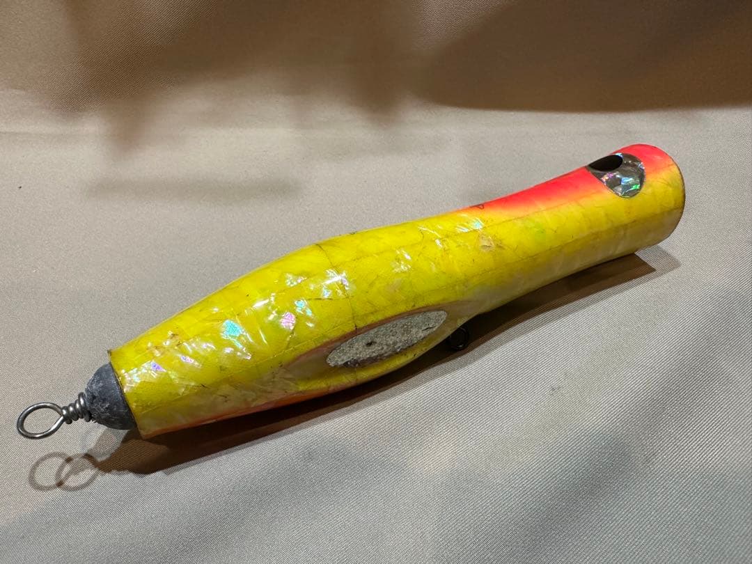 夏至南風 貝田ルアー アワビ貼り