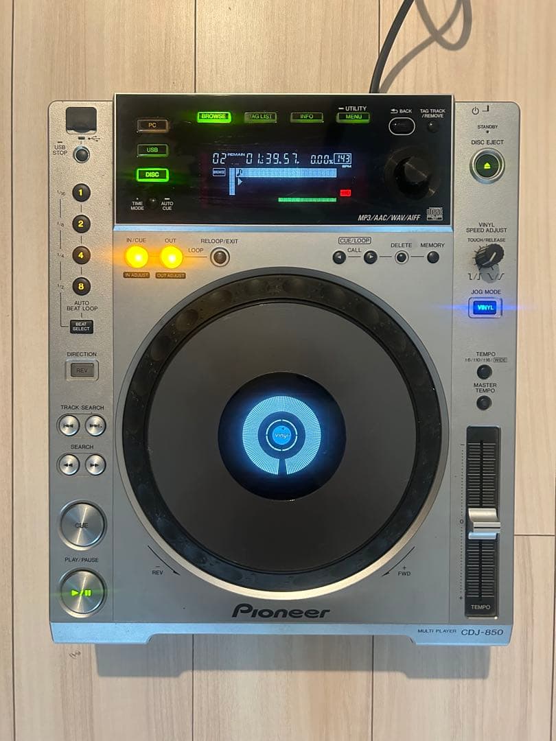 Pioneer CDJ 850 2台セット