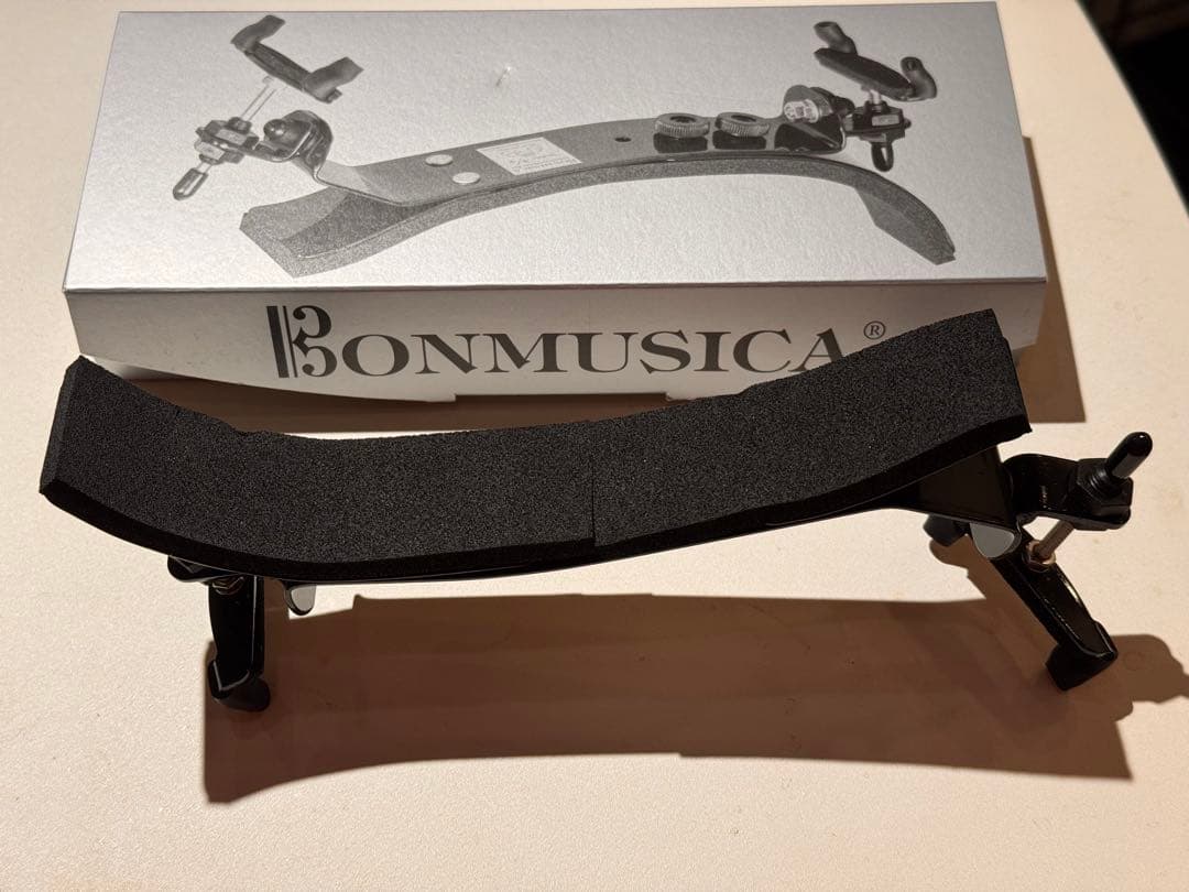 Bonmusica 4/4 フルサイズ バイオリン用肩当て ボンムジカ