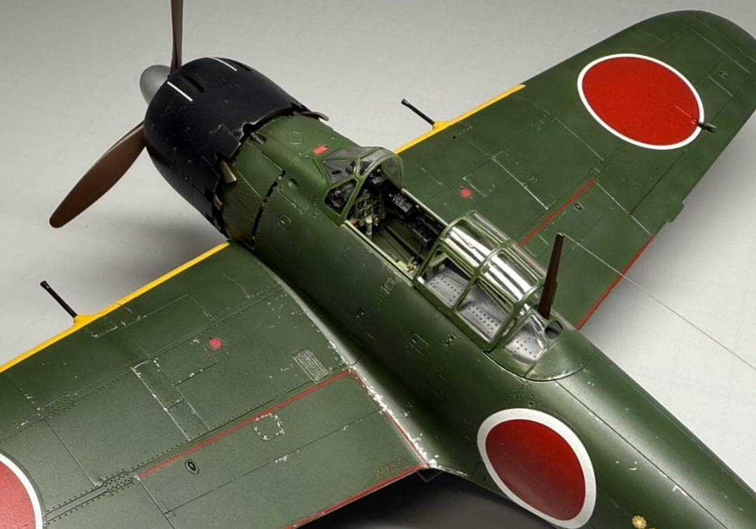 タミヤ 1/48 零戦52型　完成品