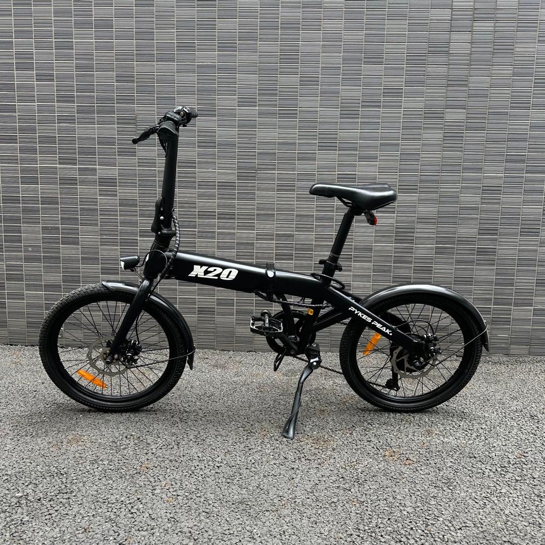 PYKES PEAK 電動アシスト自転車 X20 20インチ　ブラック