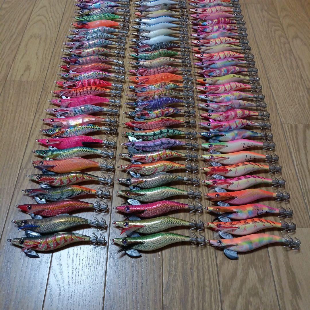 バラ売り可能　人気ブランド　ヨーヅリ　春イカ　エギ　3.5号　100本