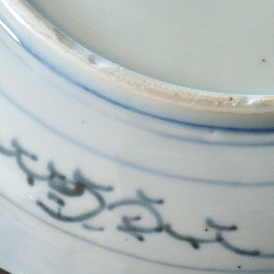 古伊万里大皿☆深皿☆骨董品☆30.5センチ