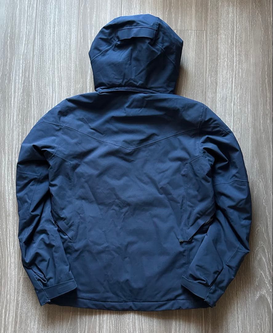 美品 ピークパフォーマンス 中綿 ジャケット パンツ セット ネイビー M