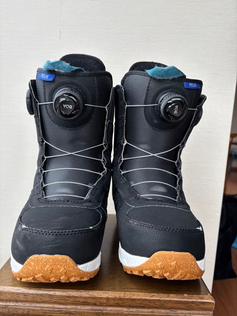 146cm Burtonスノーボードビンディング24cmBOAブーツ+バッグ