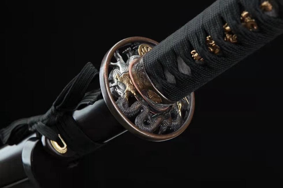 騰龍の神士 日本刀 模造刀 居合刀 武士道 武蔵 鑑賞用 手鍛造打