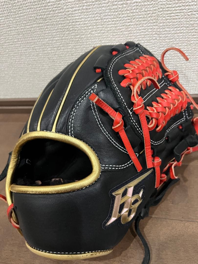 タ*ン様 ハイゴールド　軟式ソフトボール兼用グラブ