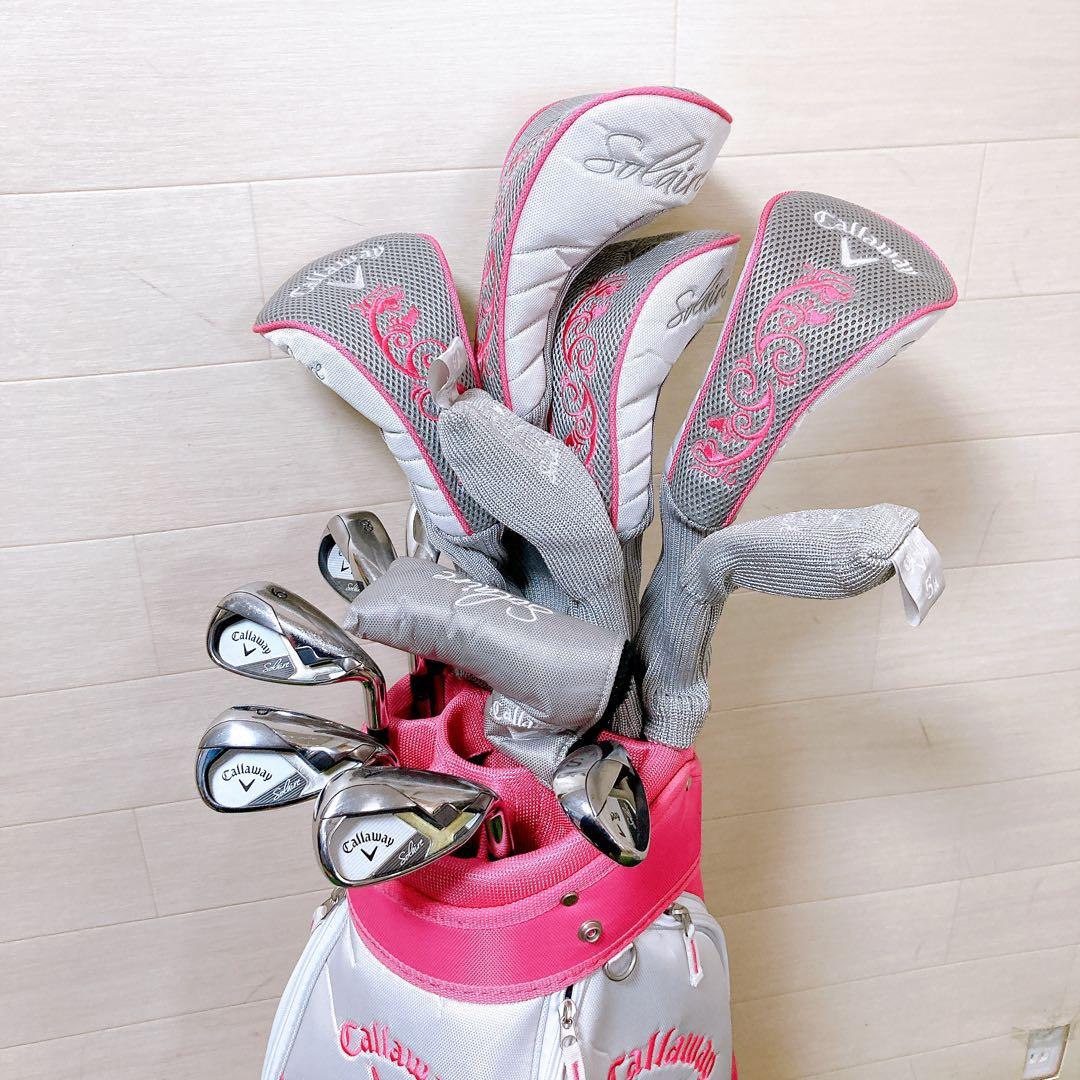 12.キャロウェイ　ソレイユ　ゴルフクラブ　レディースセット　豪華13本