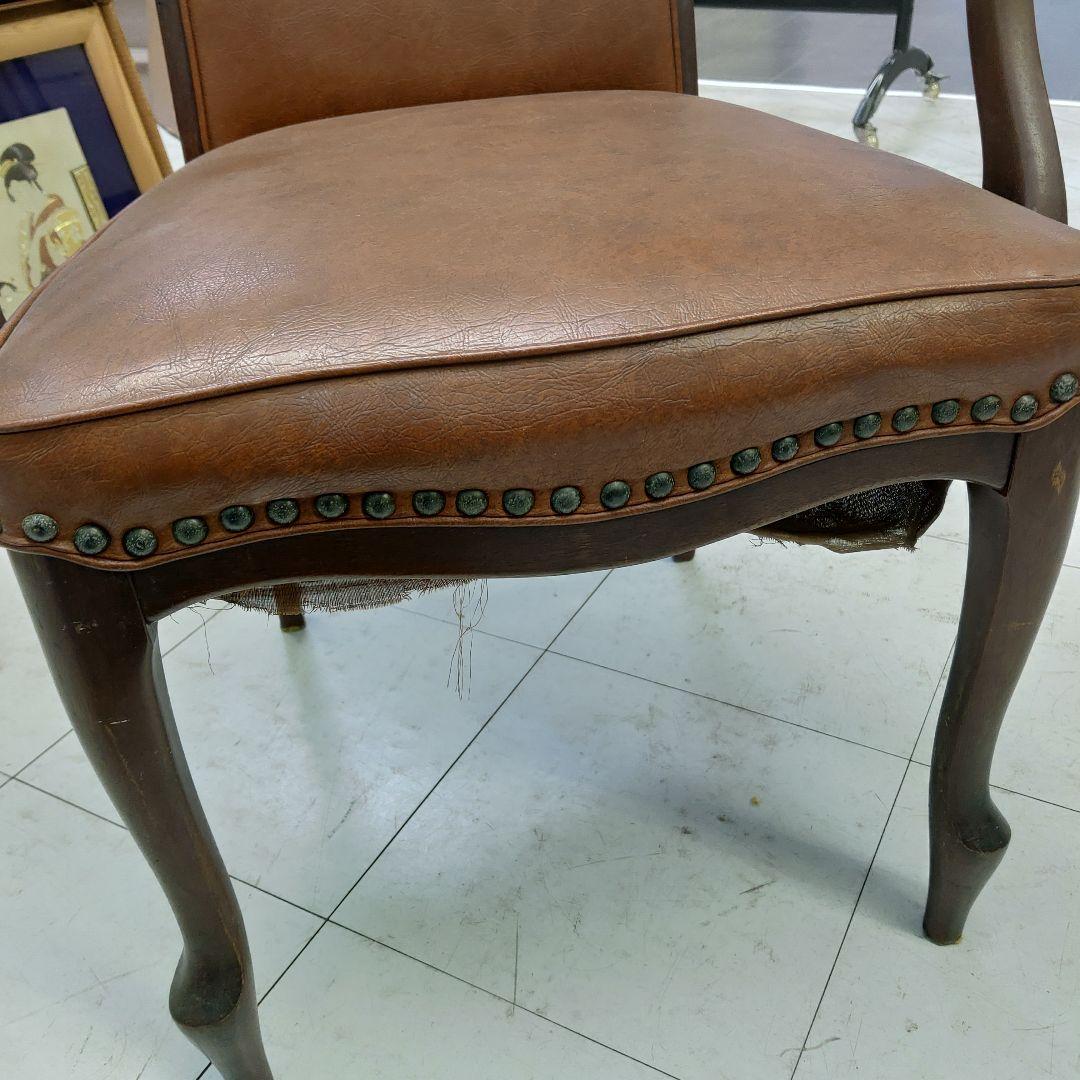 vintage 北欧レトロ マルニ 木製椅子 ダイニングチェア アームチェア