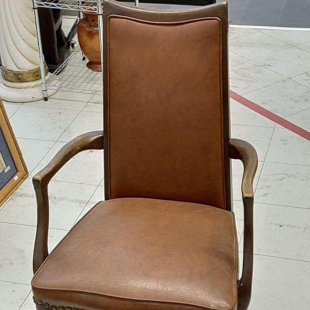 vintage 北欧レトロ マルニ 木製椅子 ダイニングチェア アームチェア