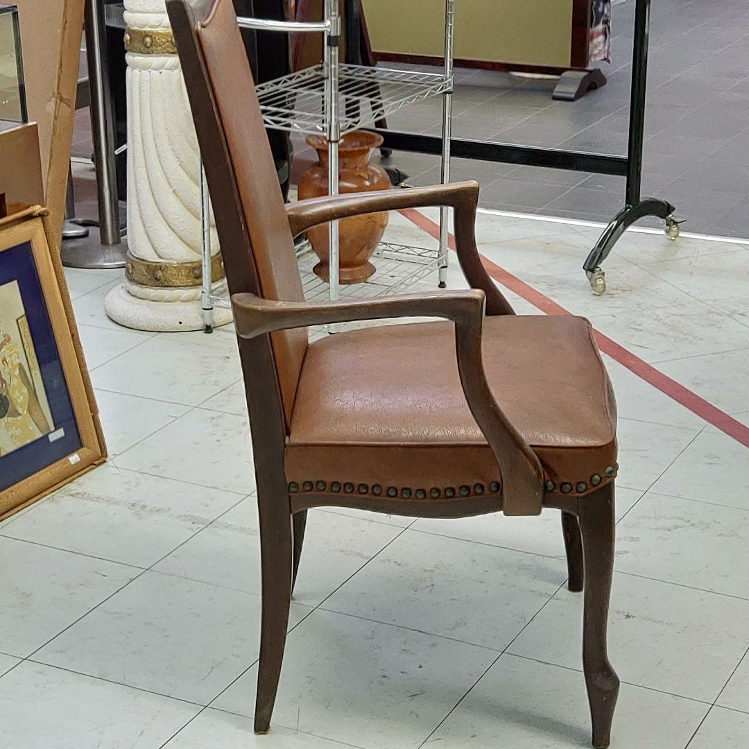 vintage 北欧レトロ マルニ 木製椅子 ダイニングチェア アームチェア