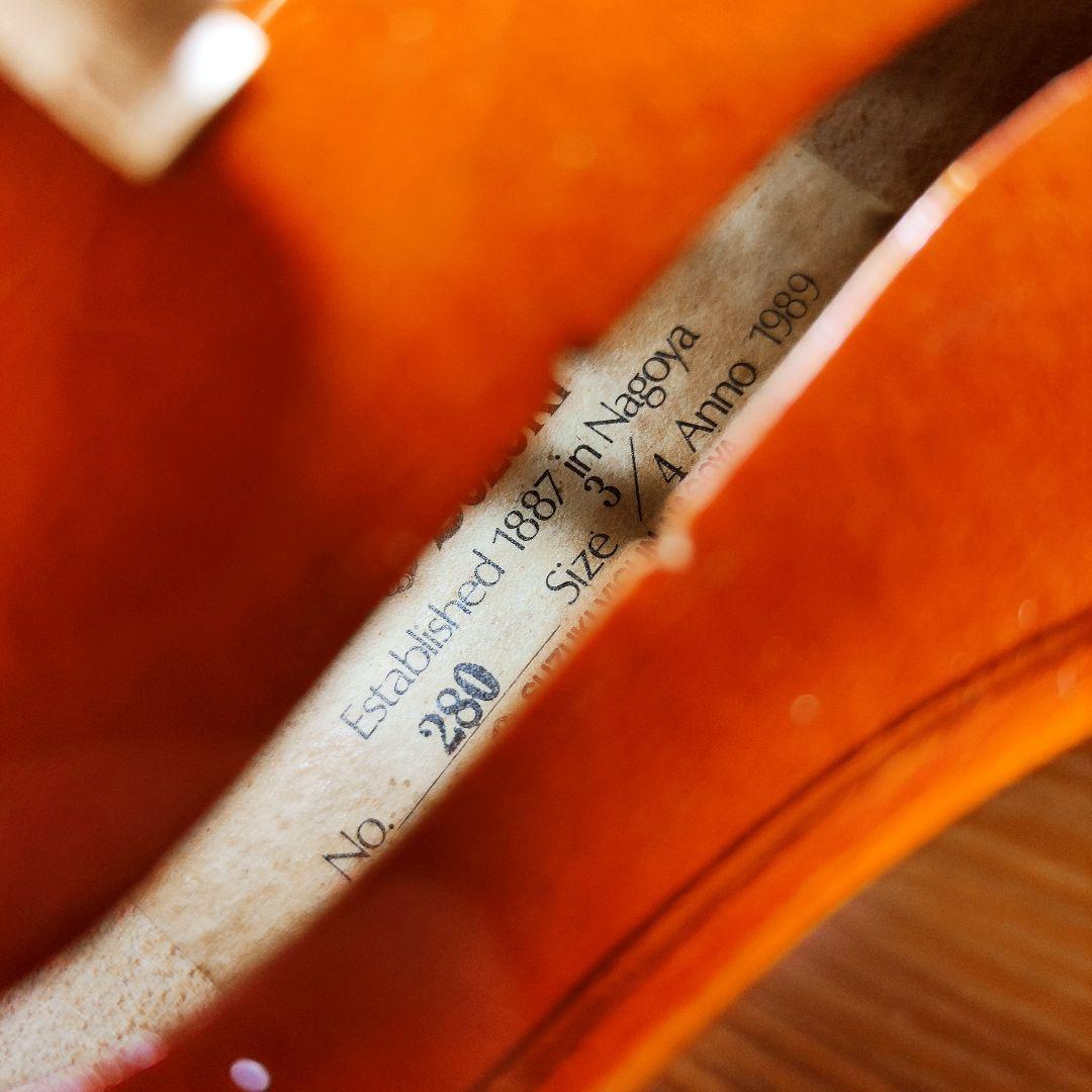 【良音良反響】スズキ No.280 3/4 バイオリン 1989