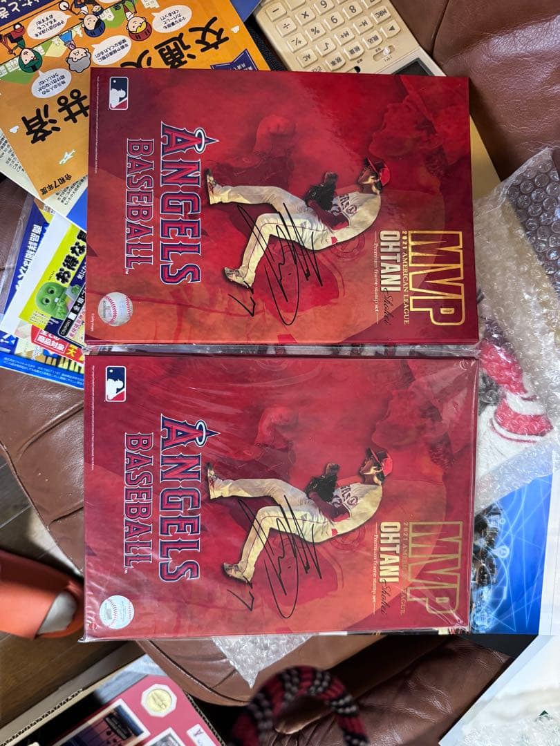 Shohei Ohtani サイン入りフレーム付き写真セット