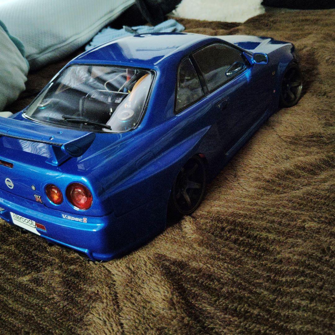 GTR R34ラジコンボディ