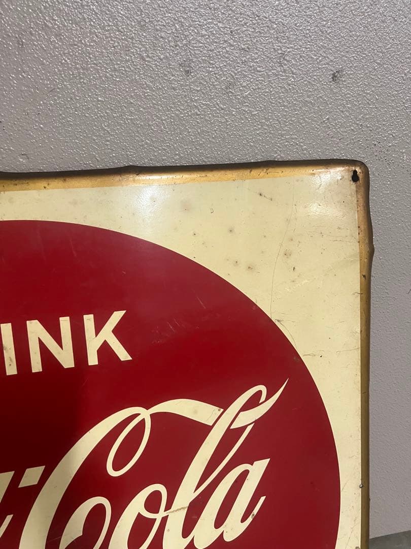 ⭐️更に値下げ⭐️コカコーラ　ブリキ看板　昭和　レトロ