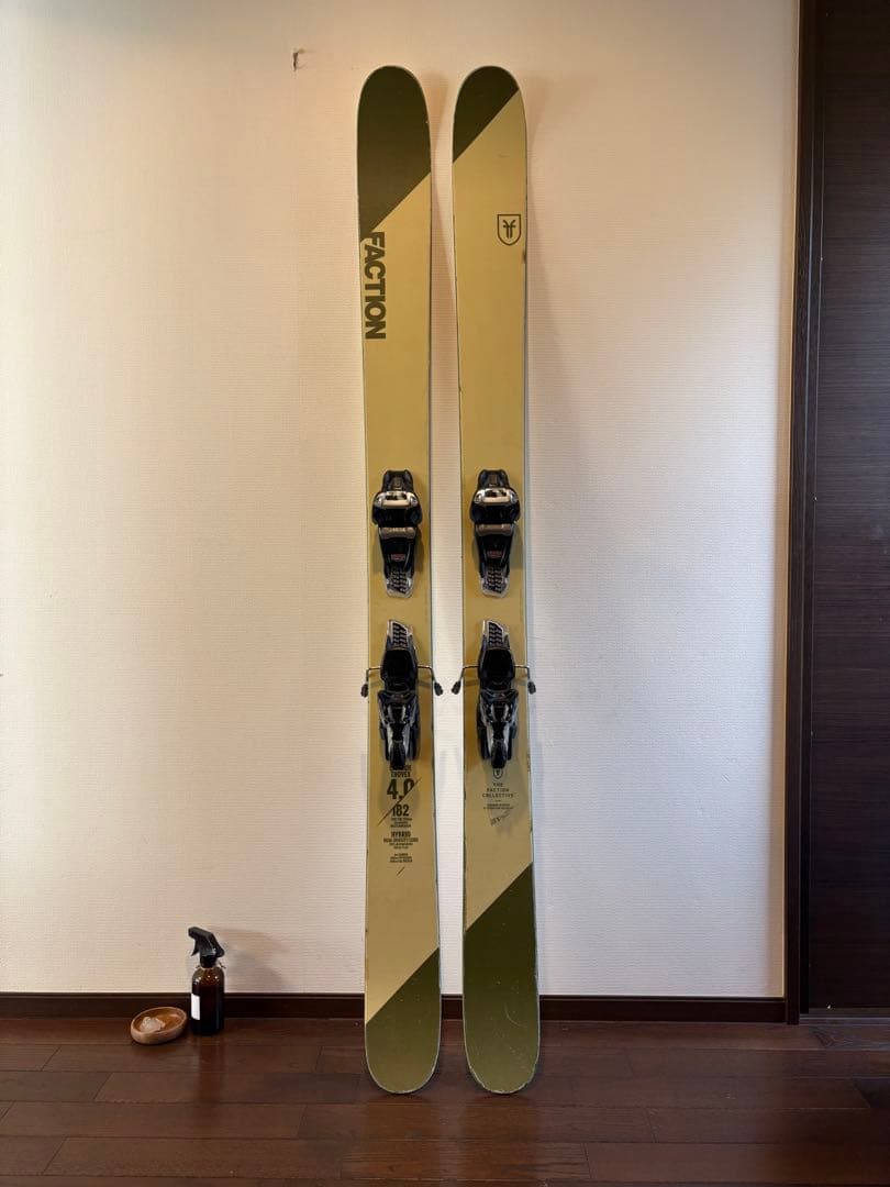 FACTION CT 4.0 182cm MARKER GRIFONビンディング