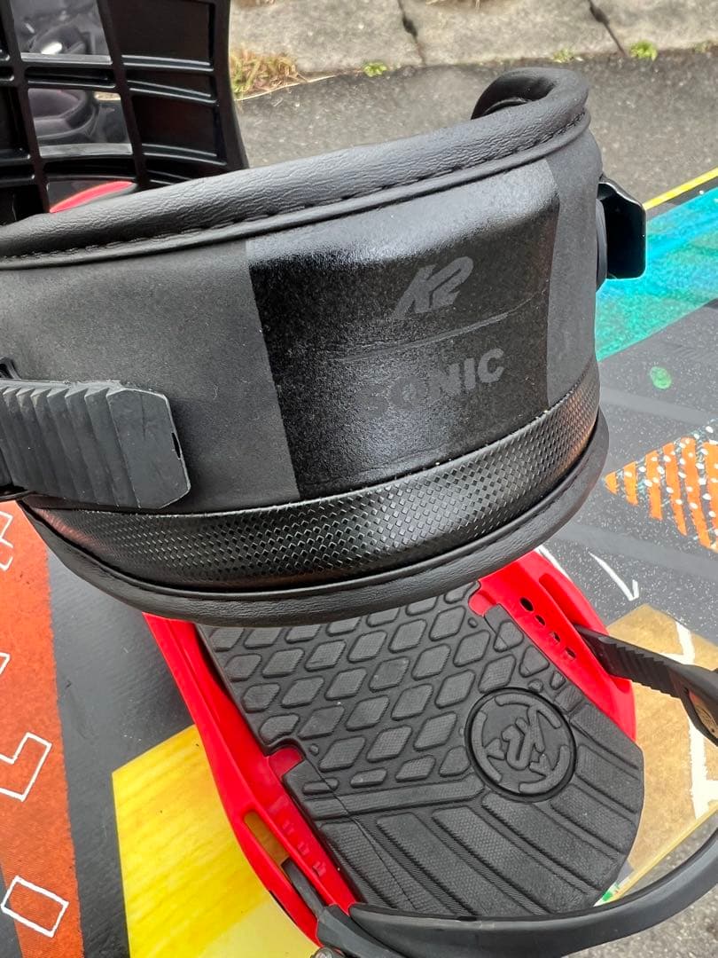 VOLKLの板とK2のビンディング