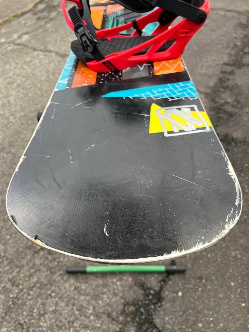 VOLKLの板とK2のビンディング