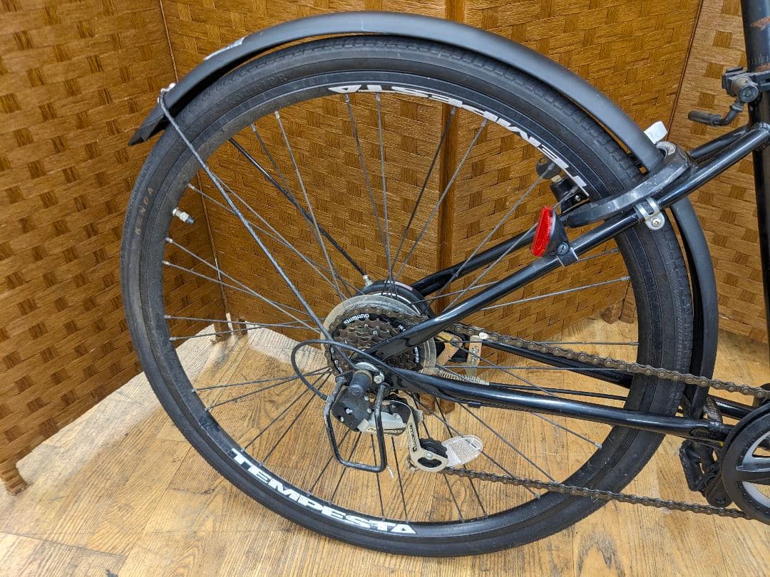 U028 普通自転車　26インチ　6段変速 LEDオートライト