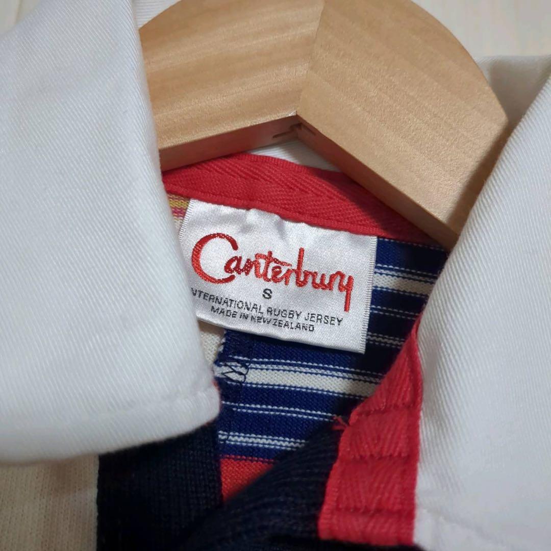 Canterbury ラガーシャツ S クレイジーパターン 好配色 カンタベリー
