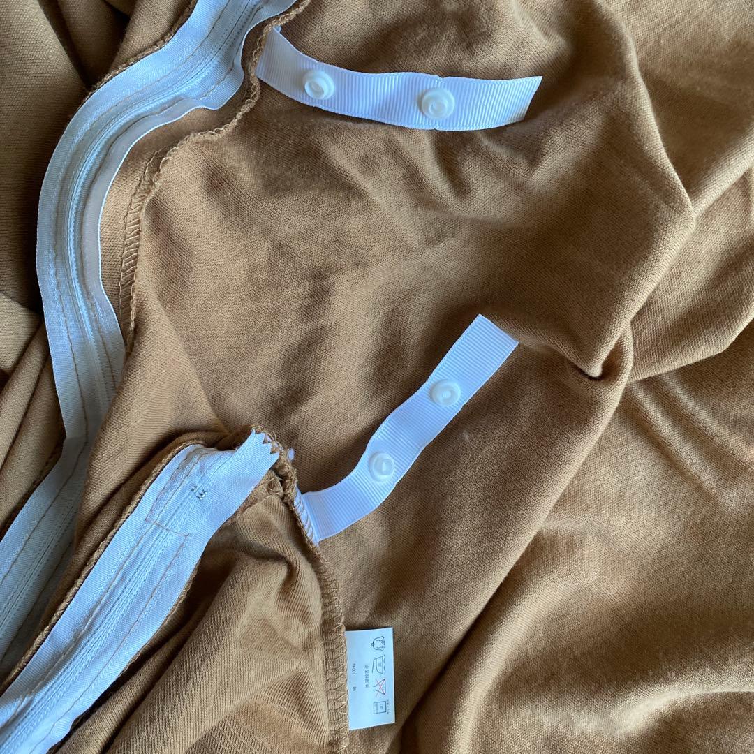 キャメル100％　肌掛け布団　ダブル　カバー付き　モリリン