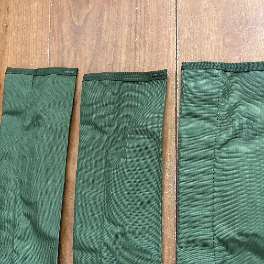 デッドストック　米軍　実物　クリーニングキットケース　ODグリーン 10枚セット