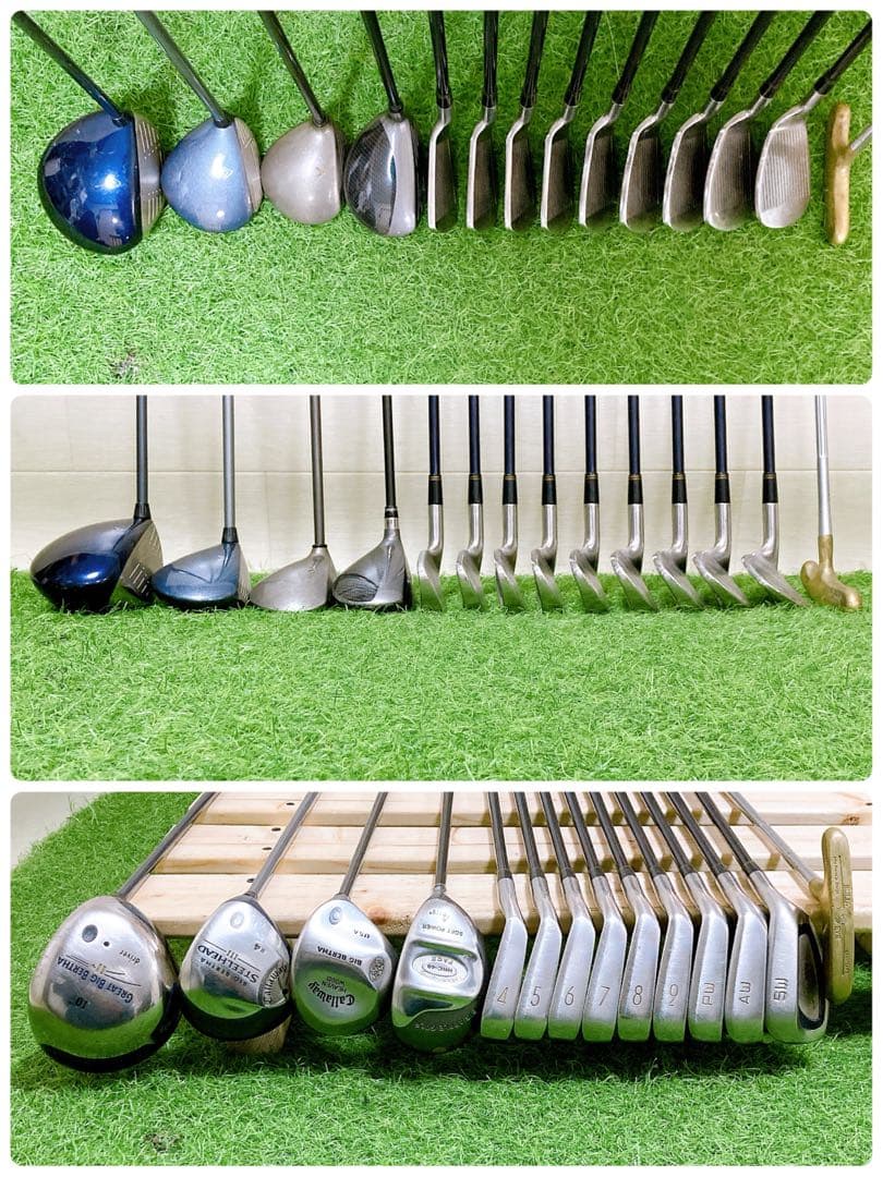 M4.キャロウェイ　初心者オススメ　ゴルフクラブ　メンズセット　右利き　12本