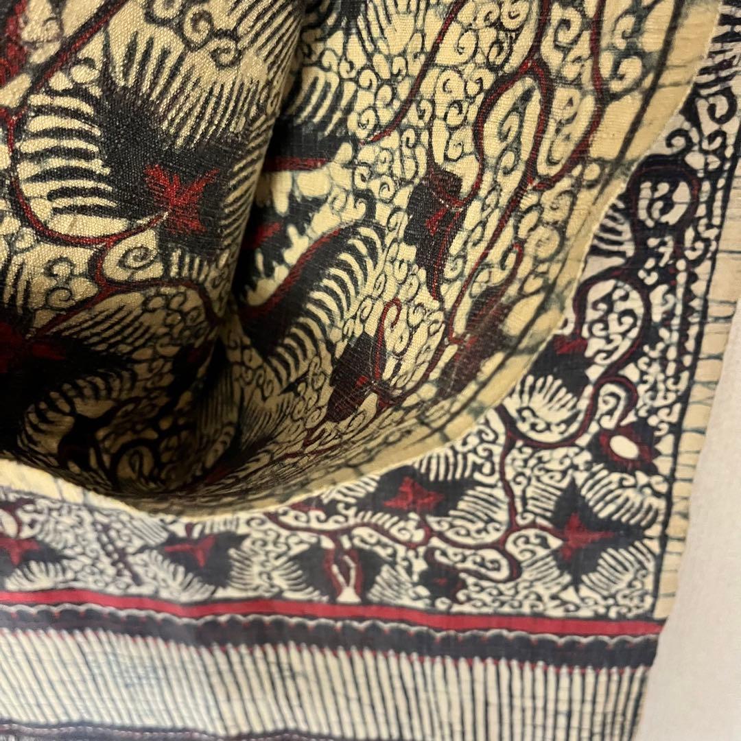 ジャワ島東部　ガジ村　ヴィンテージ／オールハンドメイド更紗