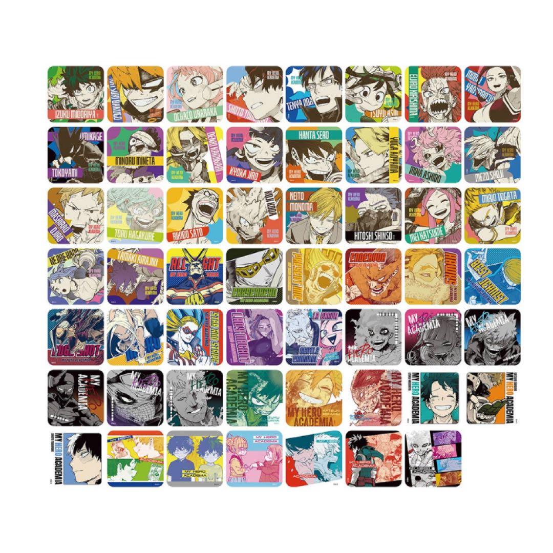 堀越耕平 僕のヒーローアカデミア ヒロアカ アートコースター 全種セット