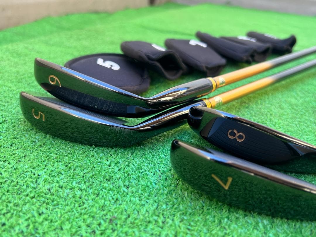 MUTSUMI HONMA MH777 ワンレングス アイアンセット SR