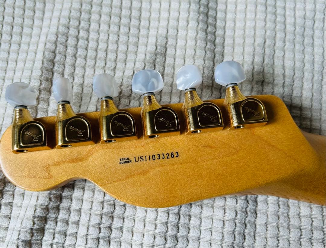 極希少 Fender USA Telecaster 60th 極上キルトトップ