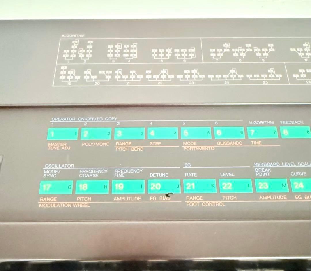 【希少】YAMAHA DX7 シンセサイザー ヤマハ