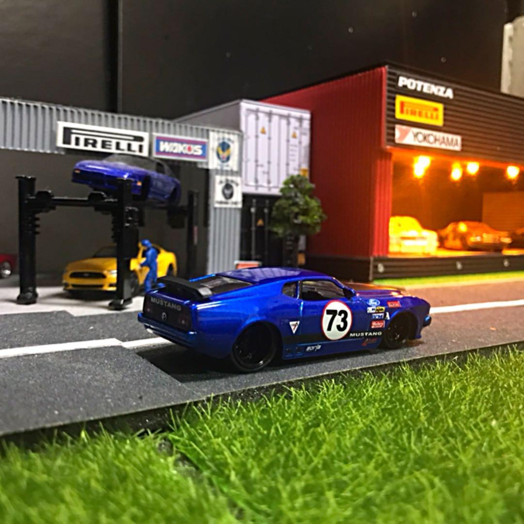 Jadatoys ビックタイムマッスル マスタング マッハ1 レース仕様