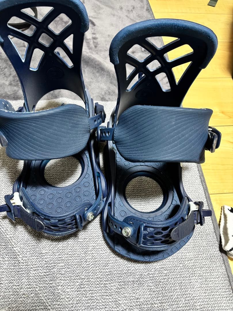 UNION スノーボードビンディング ネイビー