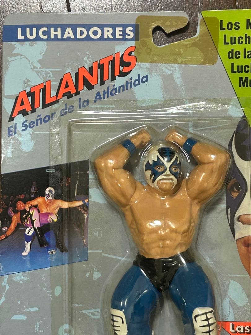 CMLLルチャドールアトランティスフィギュア