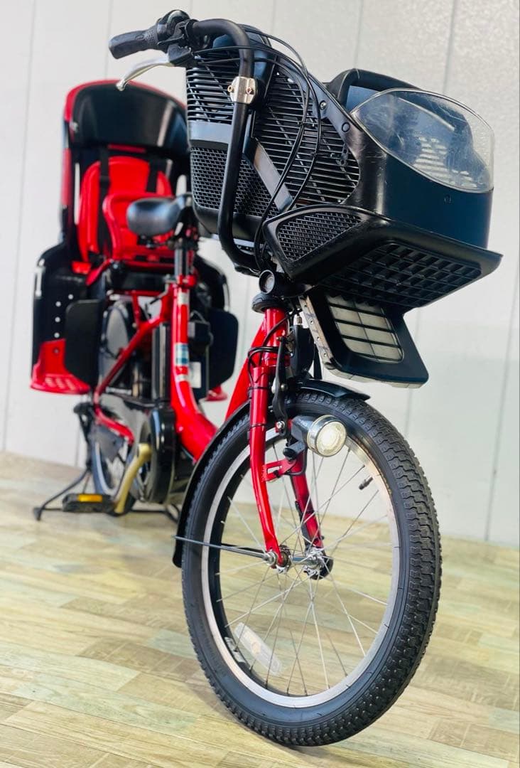 ★2993ヤマハ8.7アンペア 20インチ子供乗せ電動アシスト自転車