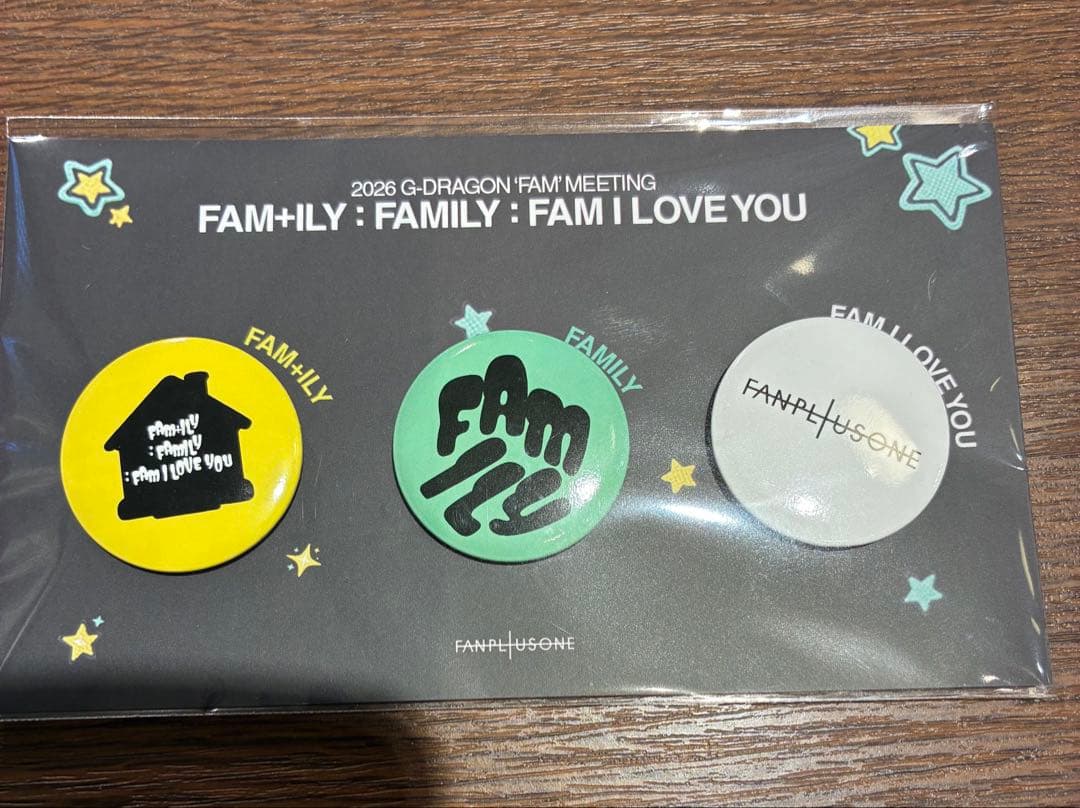 G-DRAGON FAM+ILY ファンミーティング(スローガンのみ無し)